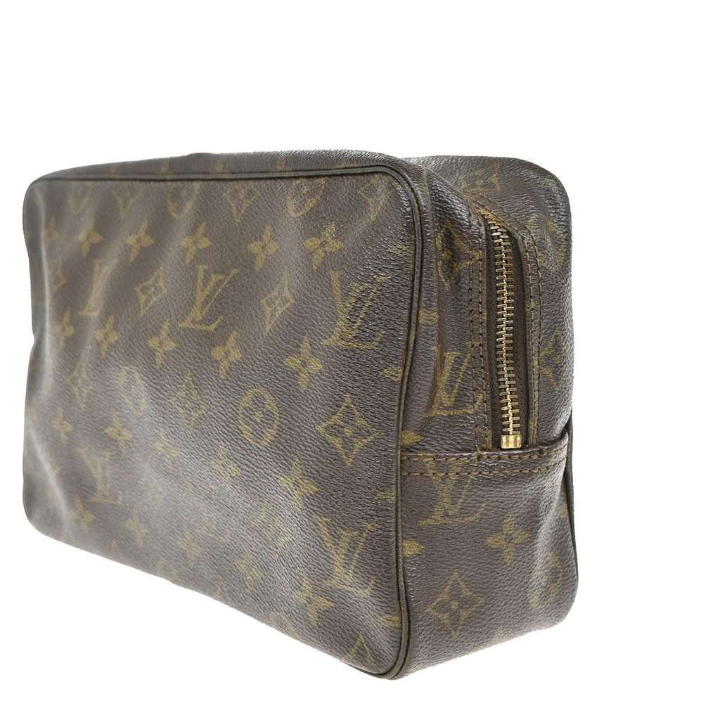 Louis Vuitton Trousse Toilette Brown Canvas Good condition - Back View