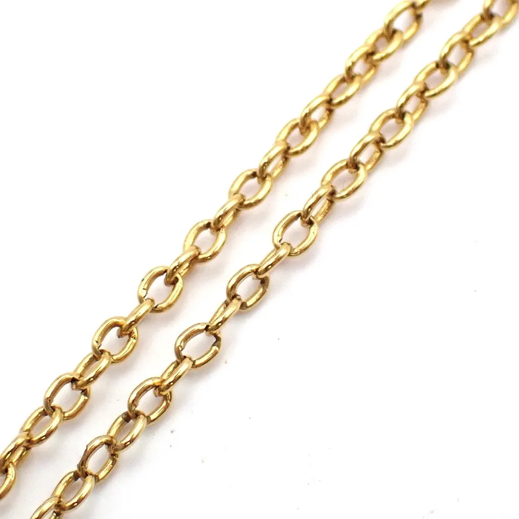 Louis Vuitton Essential V Necklace Gold Good - Box View