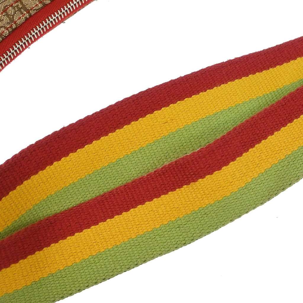 Christian Dior Vintage Rasta Saddle Messenger Bag Other Canvas Good condition - Box View