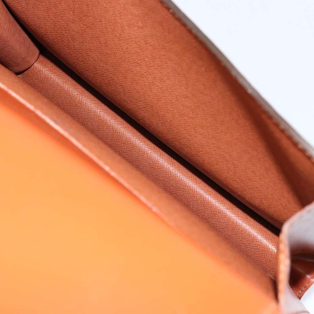 Louis Vuitton Grenelle Shoulder Bag Brown Leather Good condition - Box View