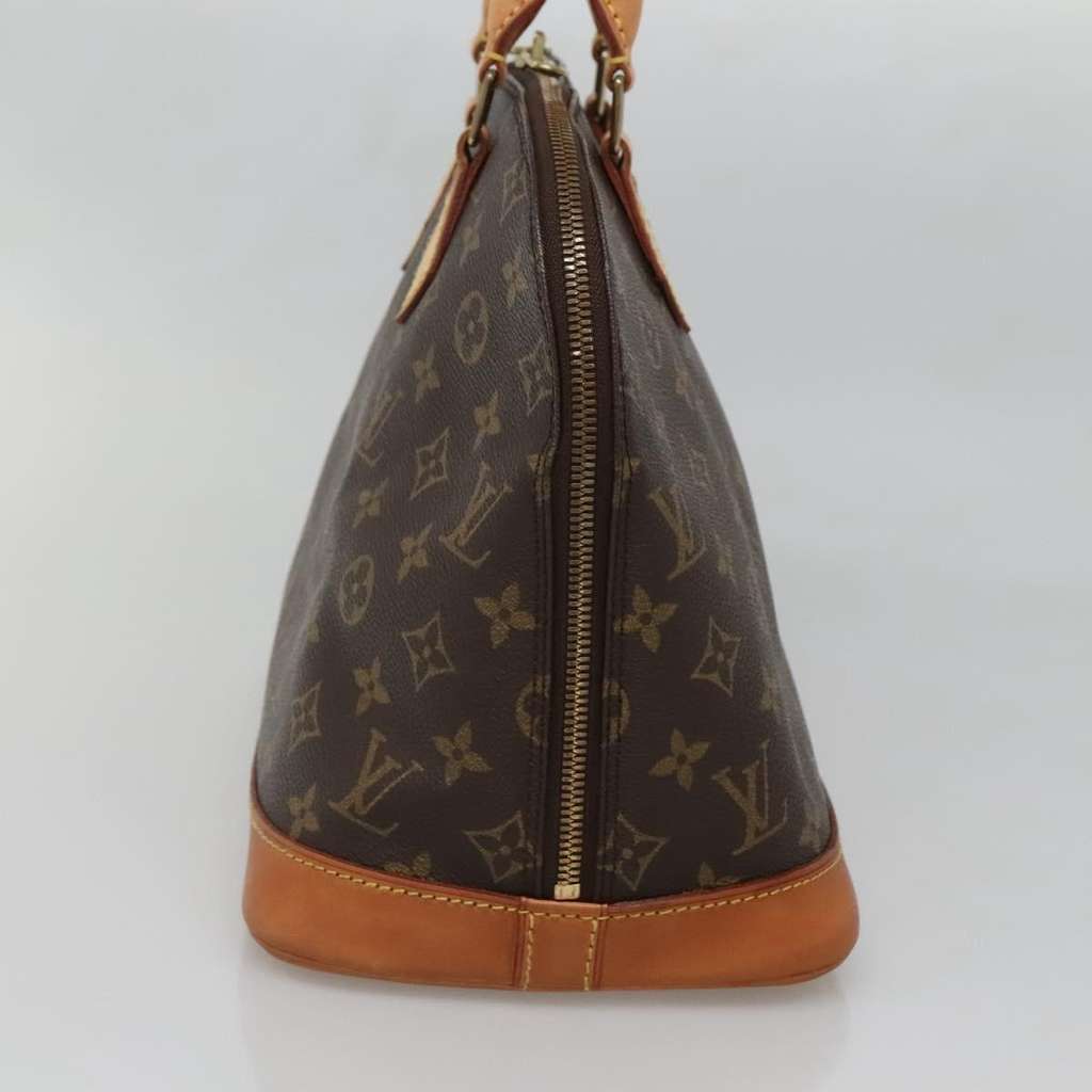 Louis Vuitton Alma Handbag Brown Canvas Good condition - Model View
