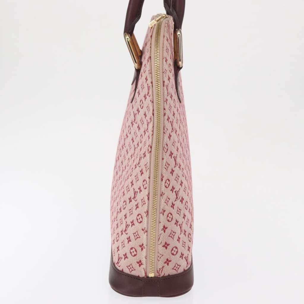 Louis Vuitton Alma Handbag Red Canvas Good condition - Model View