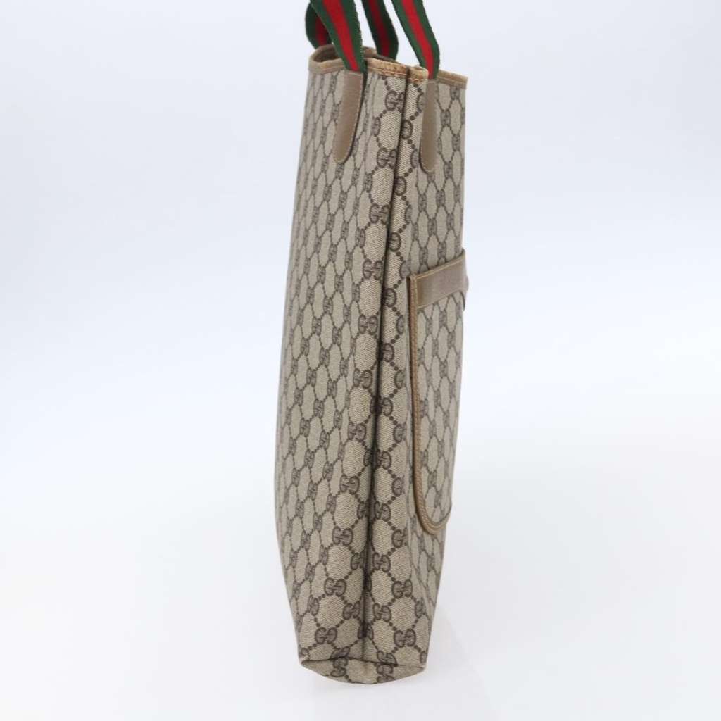 Gucci Sherry Line Tote Beige Canvas Good condition - Inside View