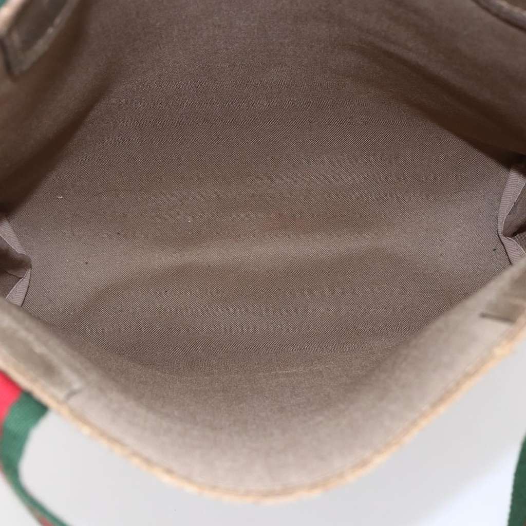 Gucci Sherry Line Tote Beige Canvas Good condition - Box View