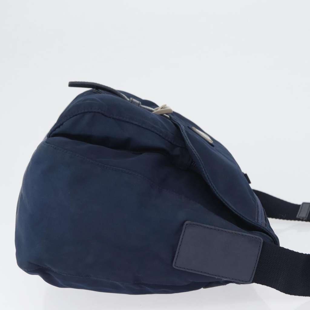 Prada Buckle Messenger Bag Blue Fair condition - Inside View