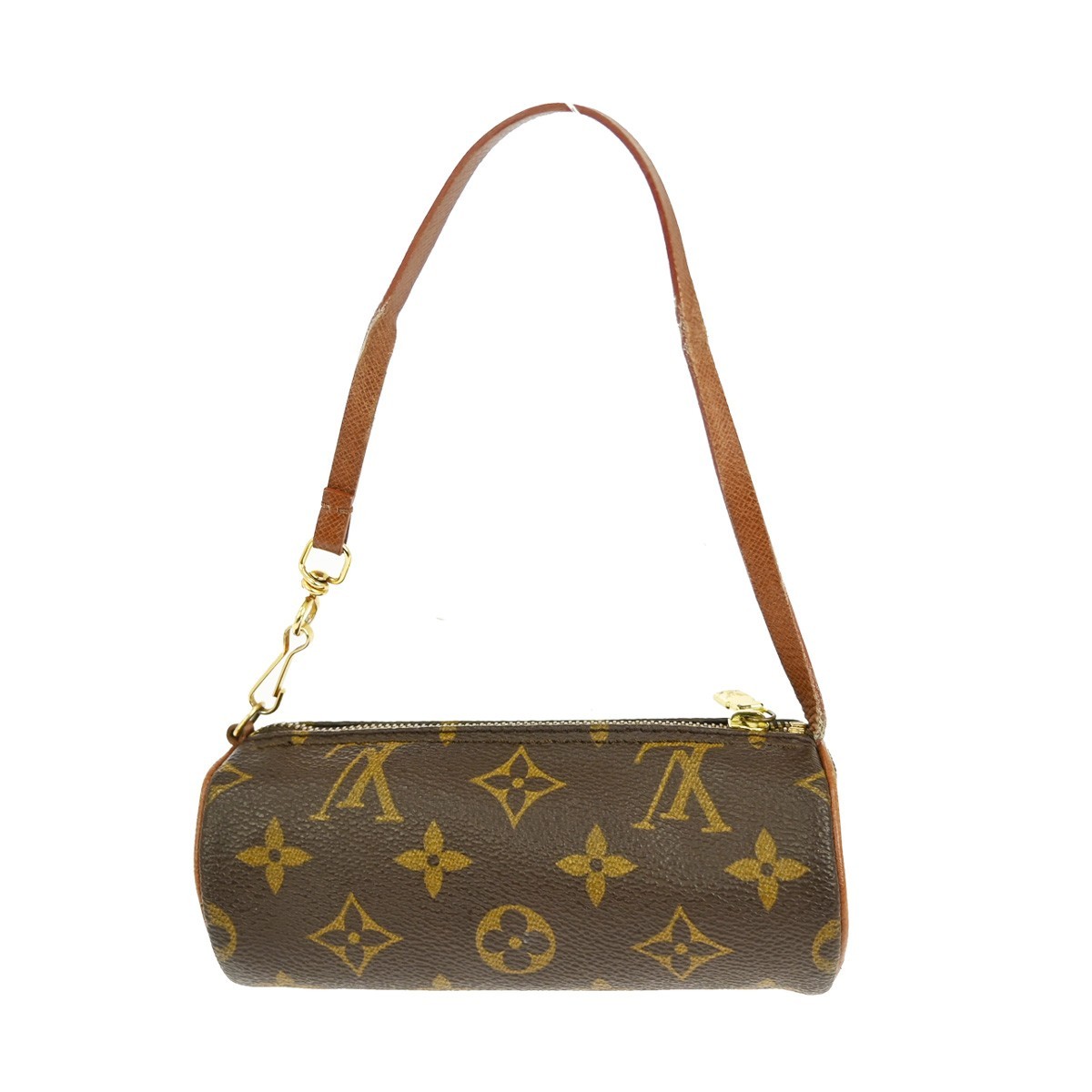 Louis Vuitton Papillon Pochette Brown Canvas Fair condition - Back View