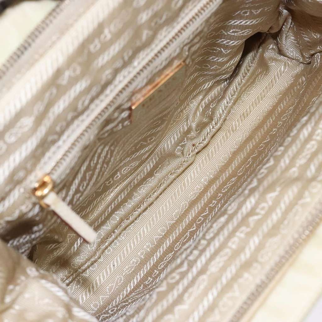 Prada Vintage Handbag Beige Good condition - Box View