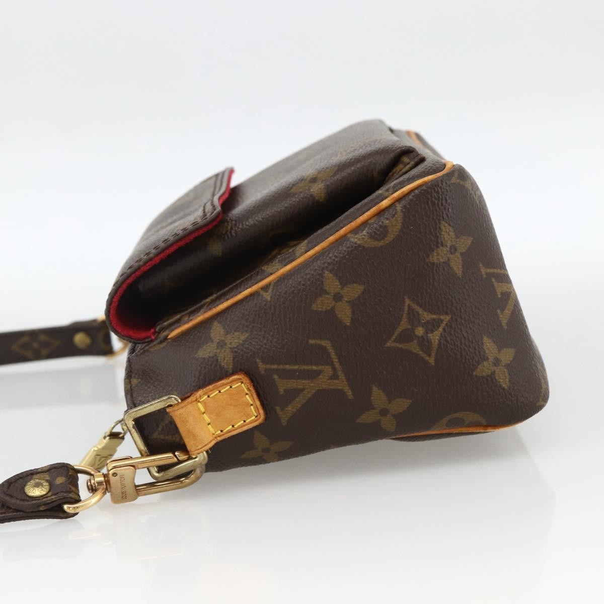 Louis Vuitton Viva Cite Handbag Brown Canvas Good condition - Inside View