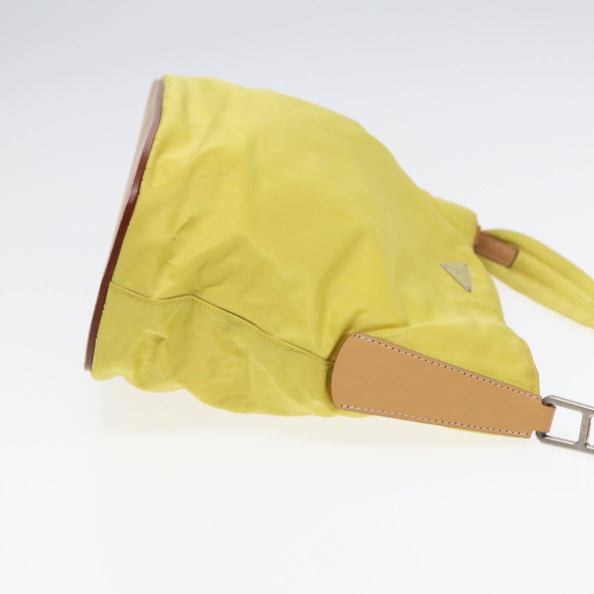 Prada Vintage Flap Messenger Bag Yellow Good condition - Inside View