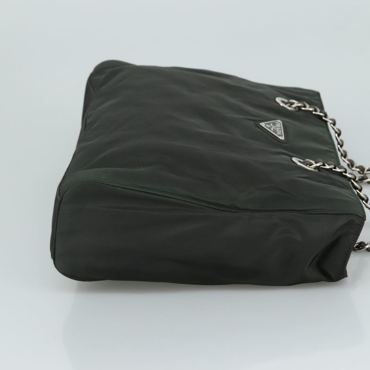 Prada Vintage Chain Tote Khaki Good condition - Inside View