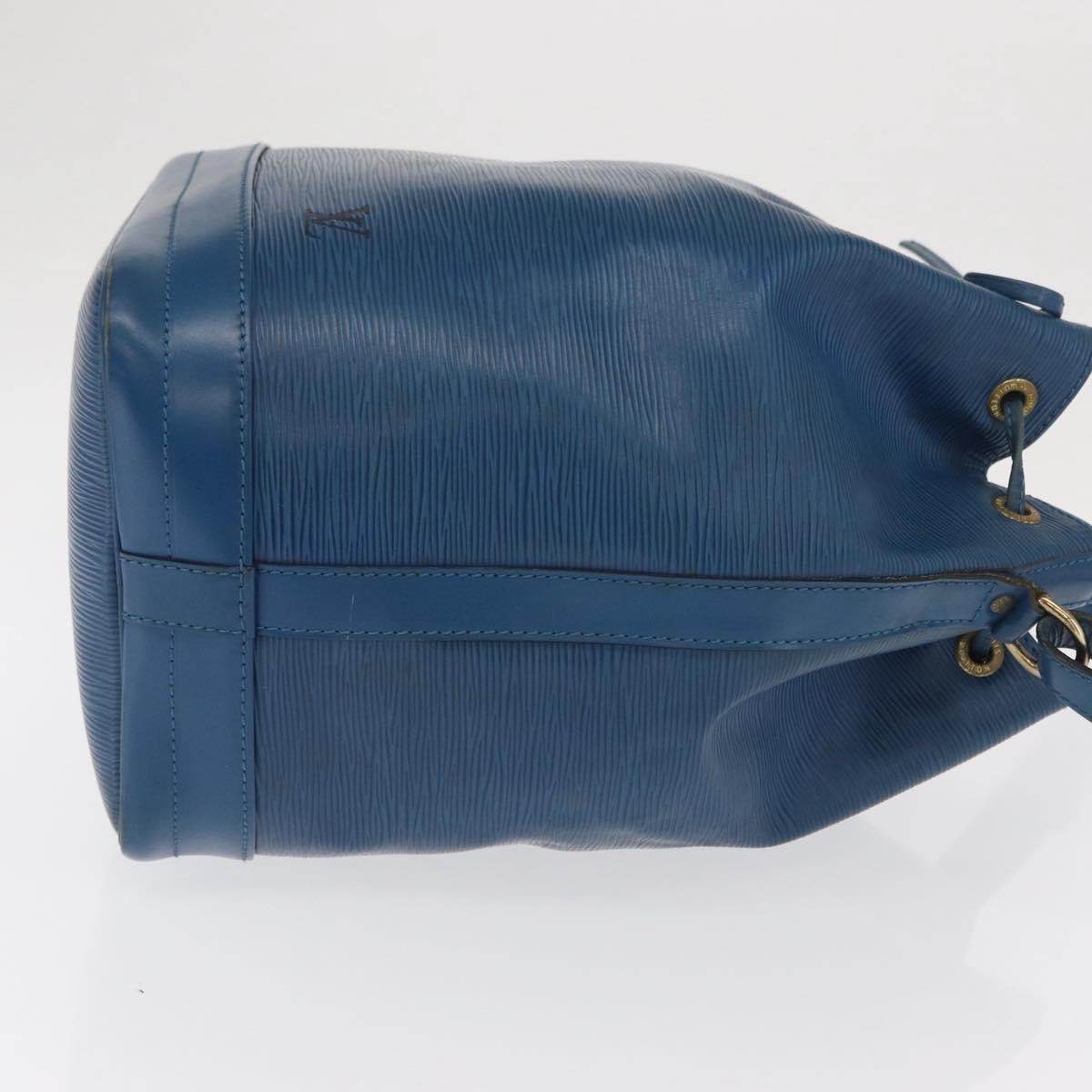 Louis Vuitton Noe Handbag Blue Leather Fair condition - Inside View