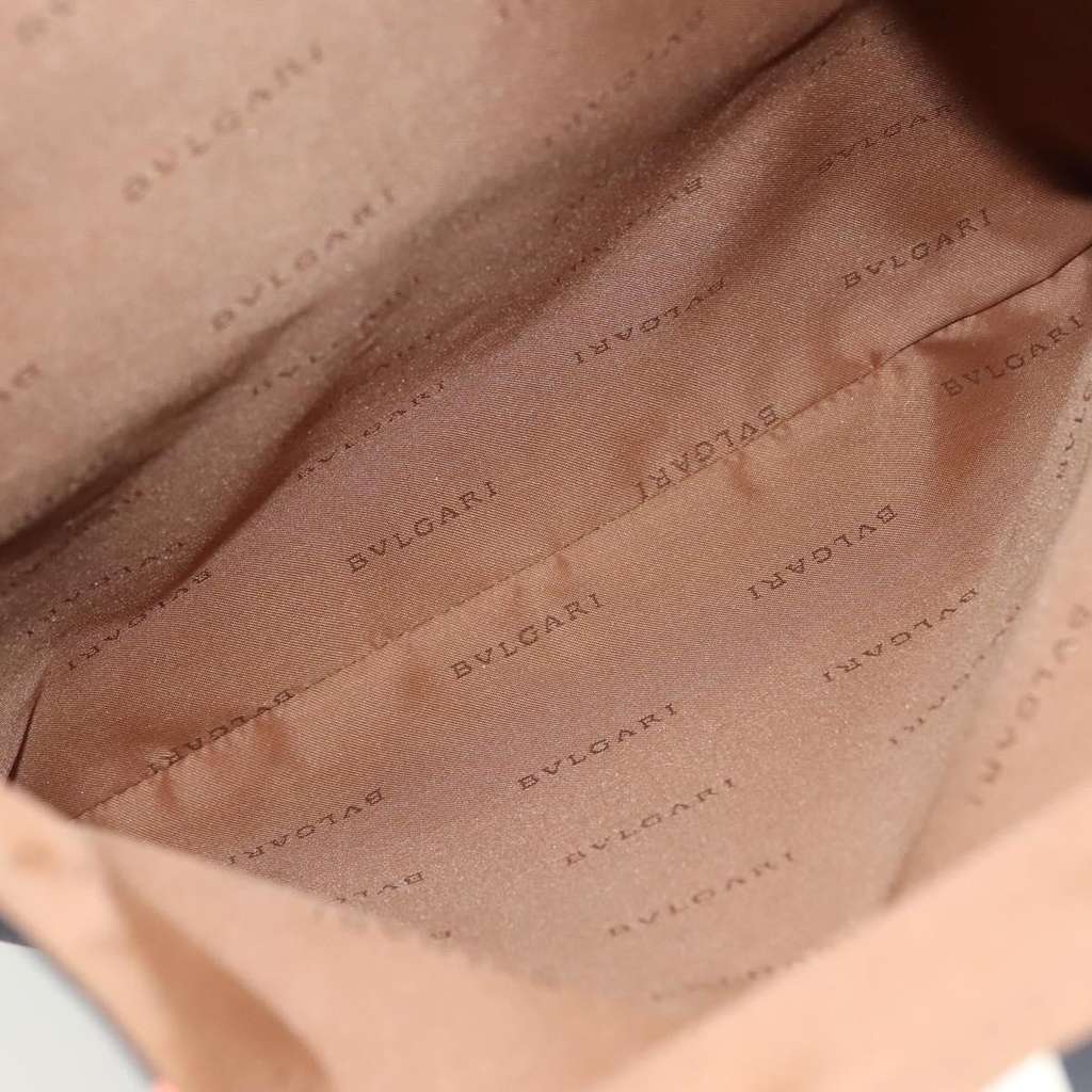 Bvlgari Handbag Beige Canvas Good condition - Box View