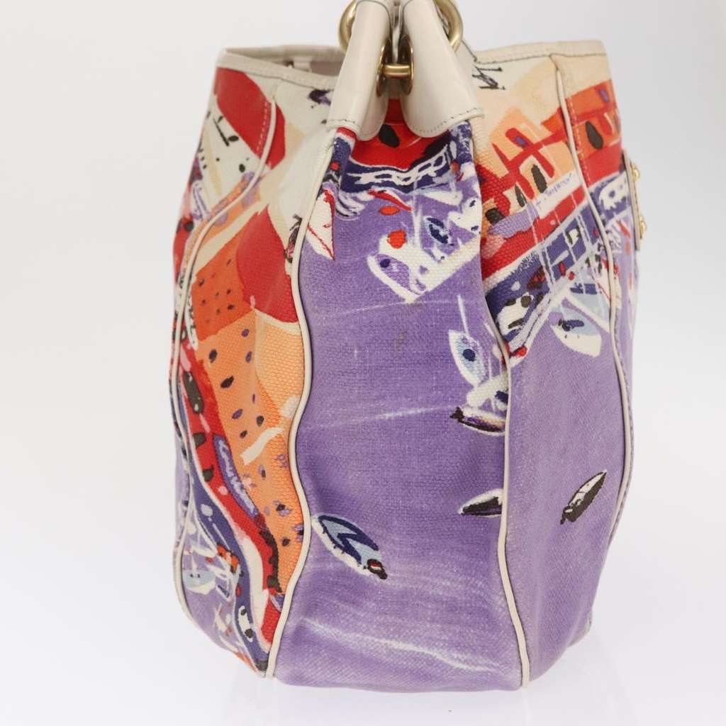 Louis Vuitton Galliera Handbag Purple Canvas Good condition - Model View