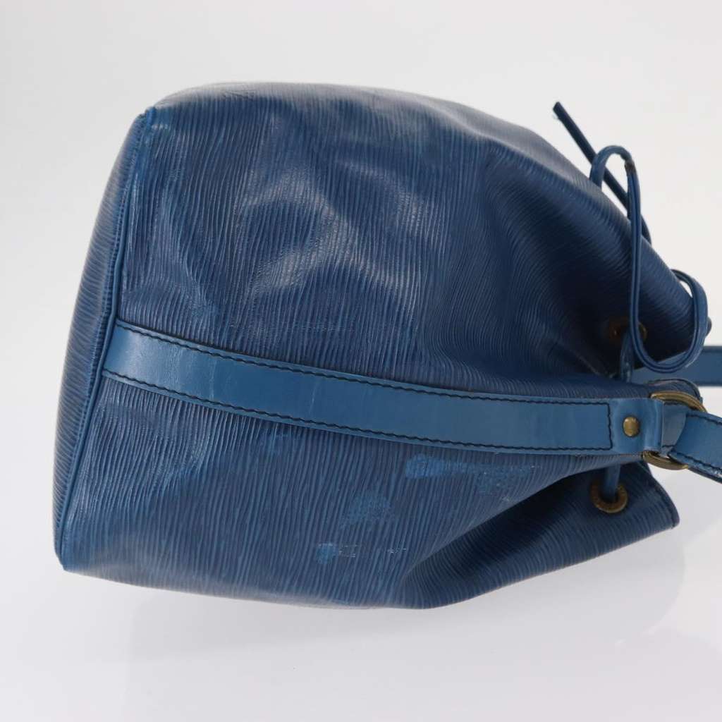 Louis Vuitton Noe Handbag Blue Leather Fair condition - Inside View