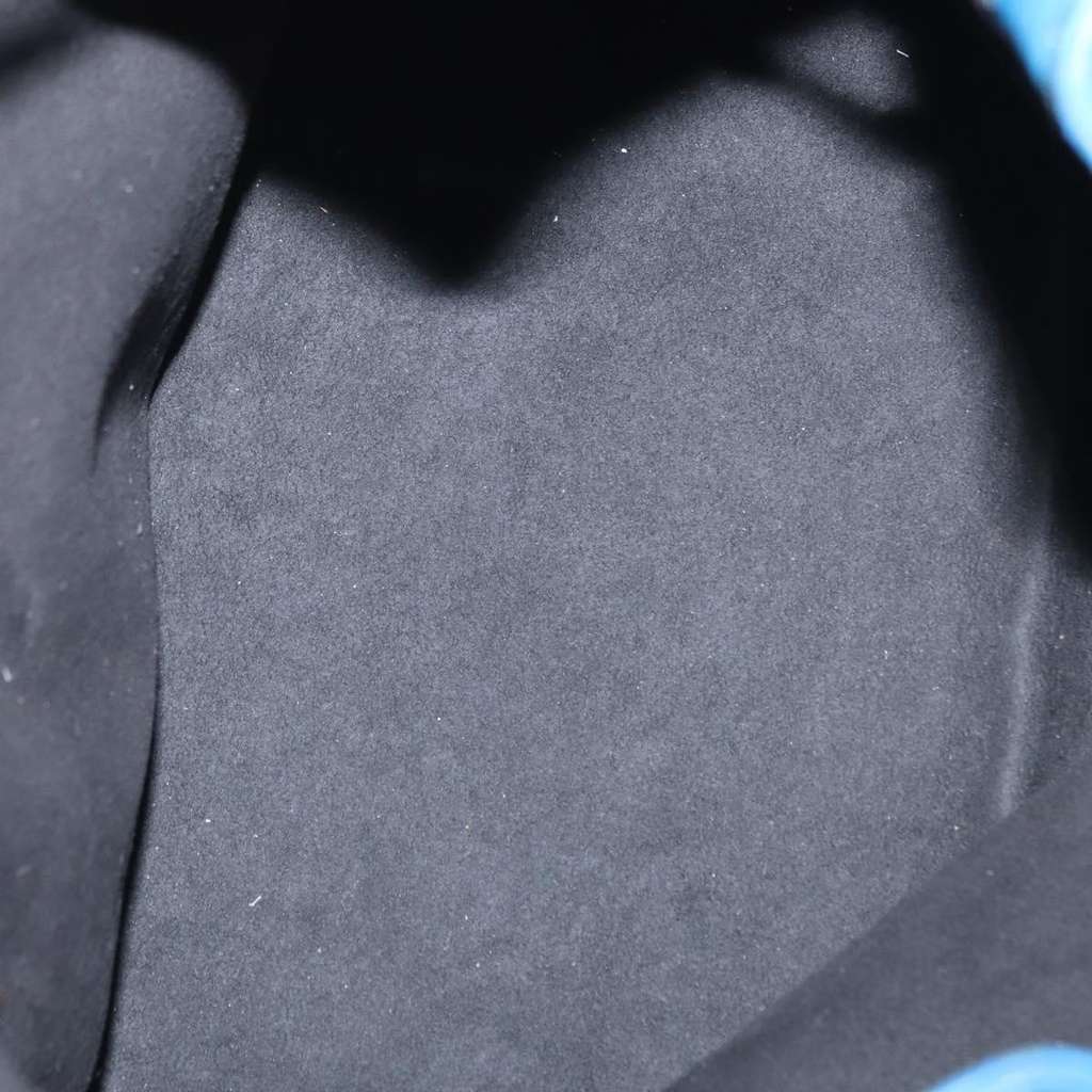 Louis Vuitton Noe Handbag Blue Leather Fair condition - Box View