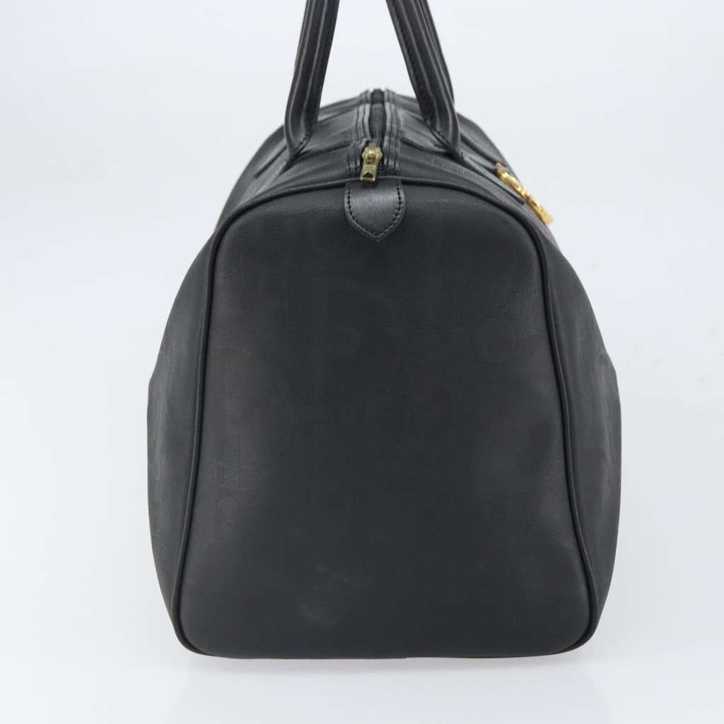 Christian Dior Vintage Trotter Boston Bag Black Canvas Good condition - Inside View