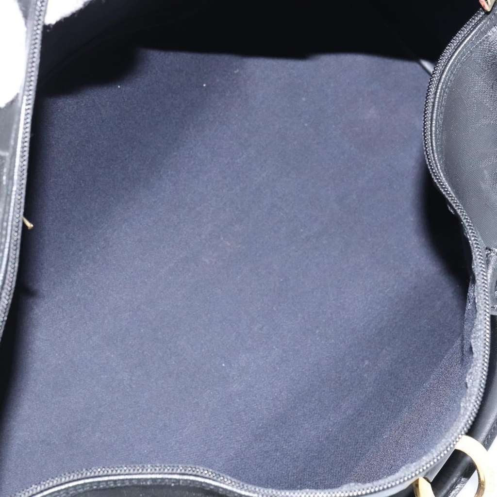 Christian Dior Vintage Trotter Boston Bag Black Canvas Good condition - Box View