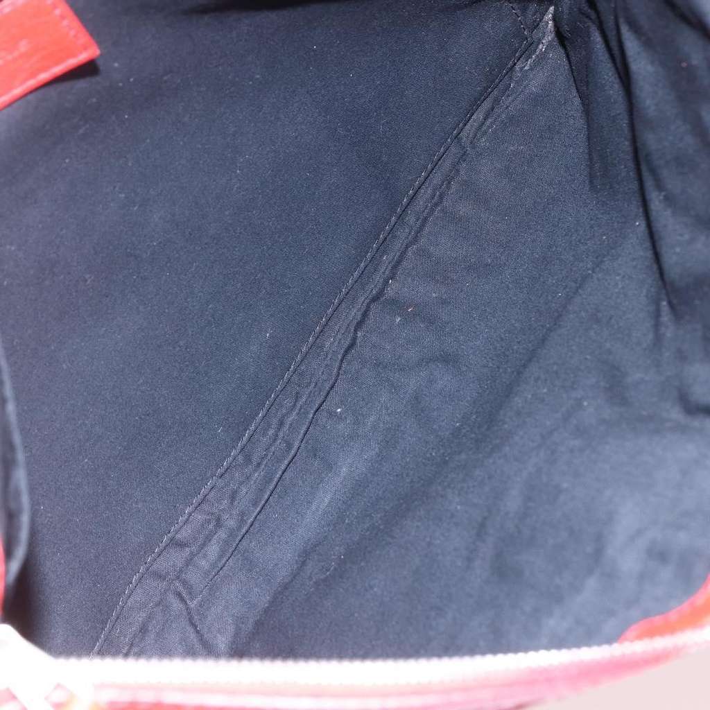 Balenciaga Classic City Clip Pouch Red Leather Good condition - Box View