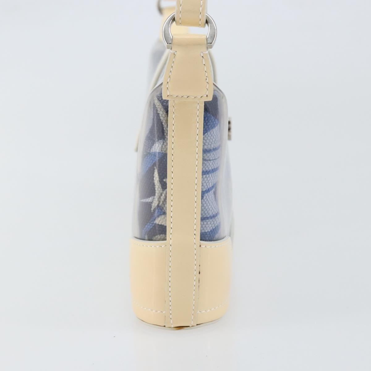 Salvatore Ferragamo Vintage Shoulder Bag Blue Good condition - Model View