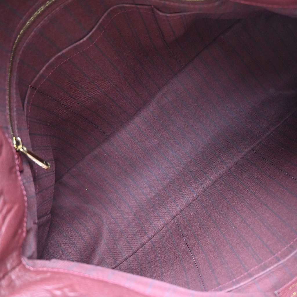 Louis Vuitton Artsy Handbag Red Leather Good condition - Box View