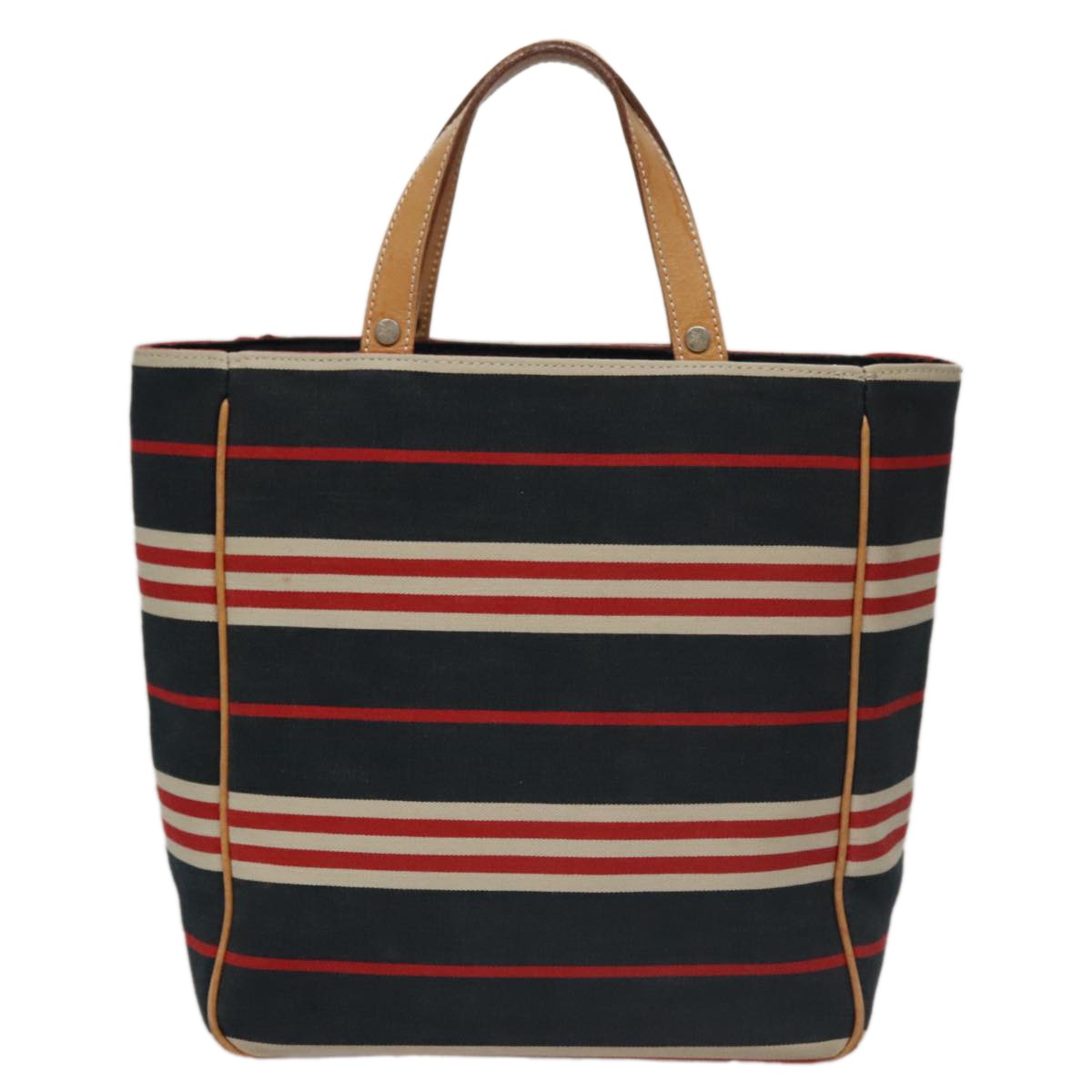 Burberry Blue Label Handbag Navy Canvas Good condition - Back View