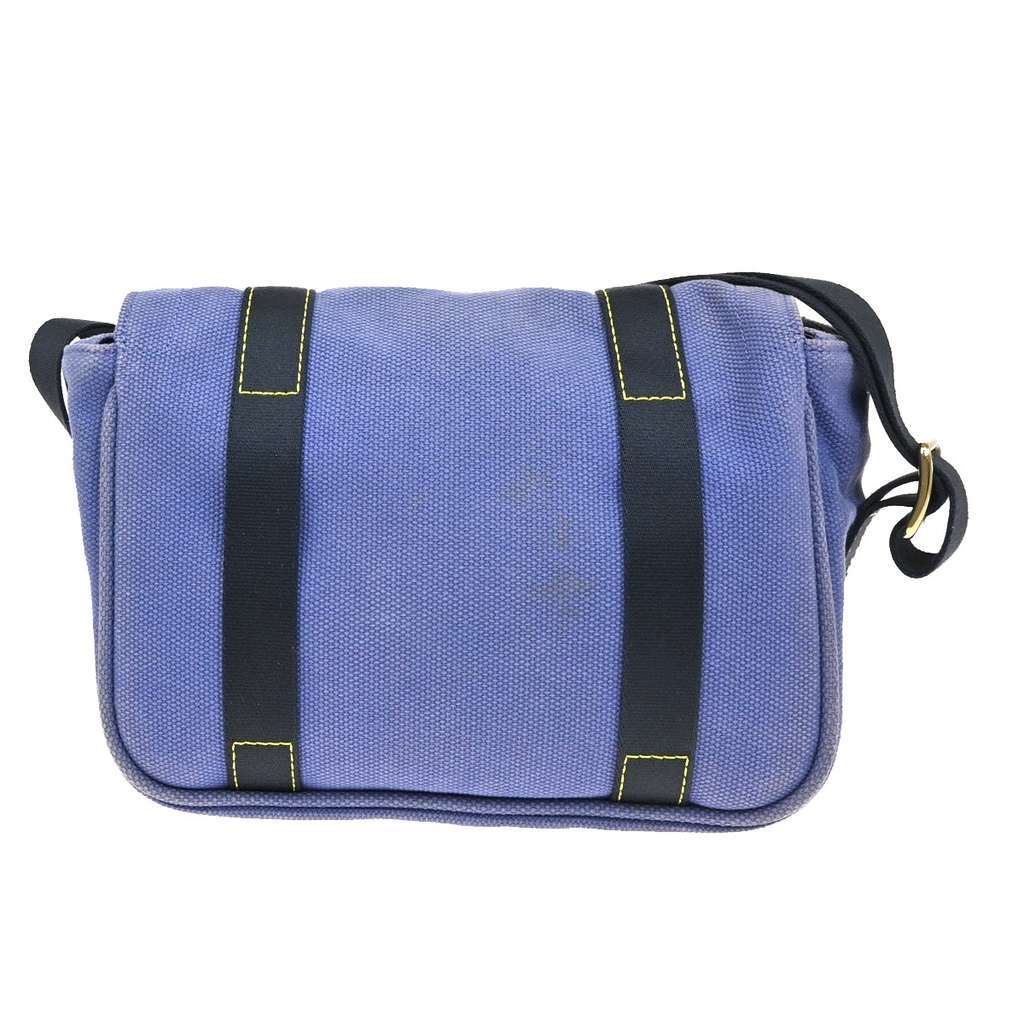 Louis Vuitton Antigua Besace Messenger Bag Blue Canvas Good condition - Back View