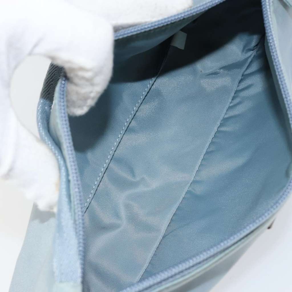 Prada Pochette Shoulder Bag Blue Good condition - Box View