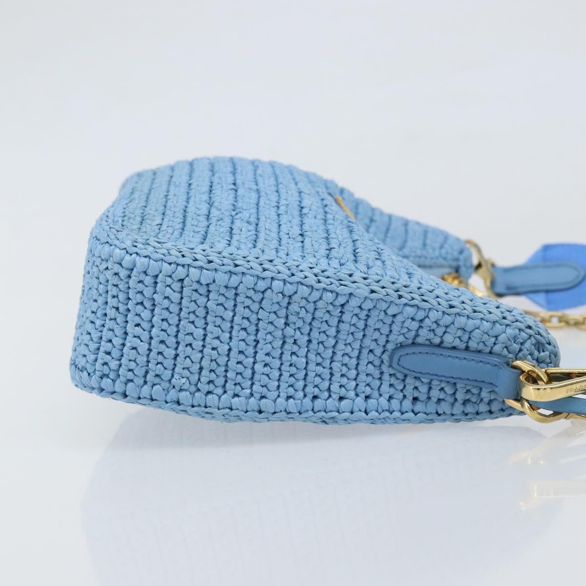 Prada Re-Edition 2005 Shoulder Bag Blue Good condition - Inside View