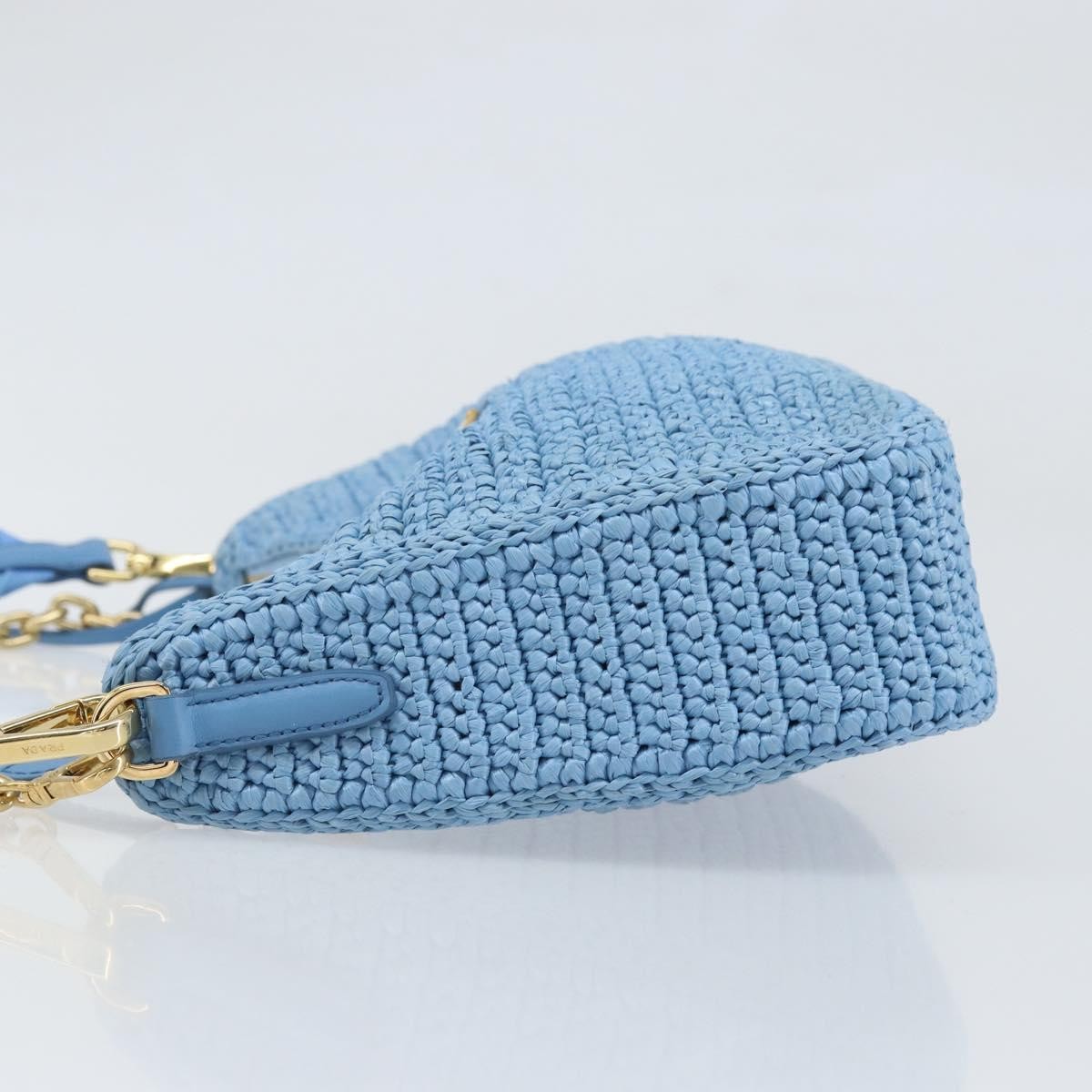 Prada Re-Edition 2005 Shoulder Bag Blue Good condition - Model View