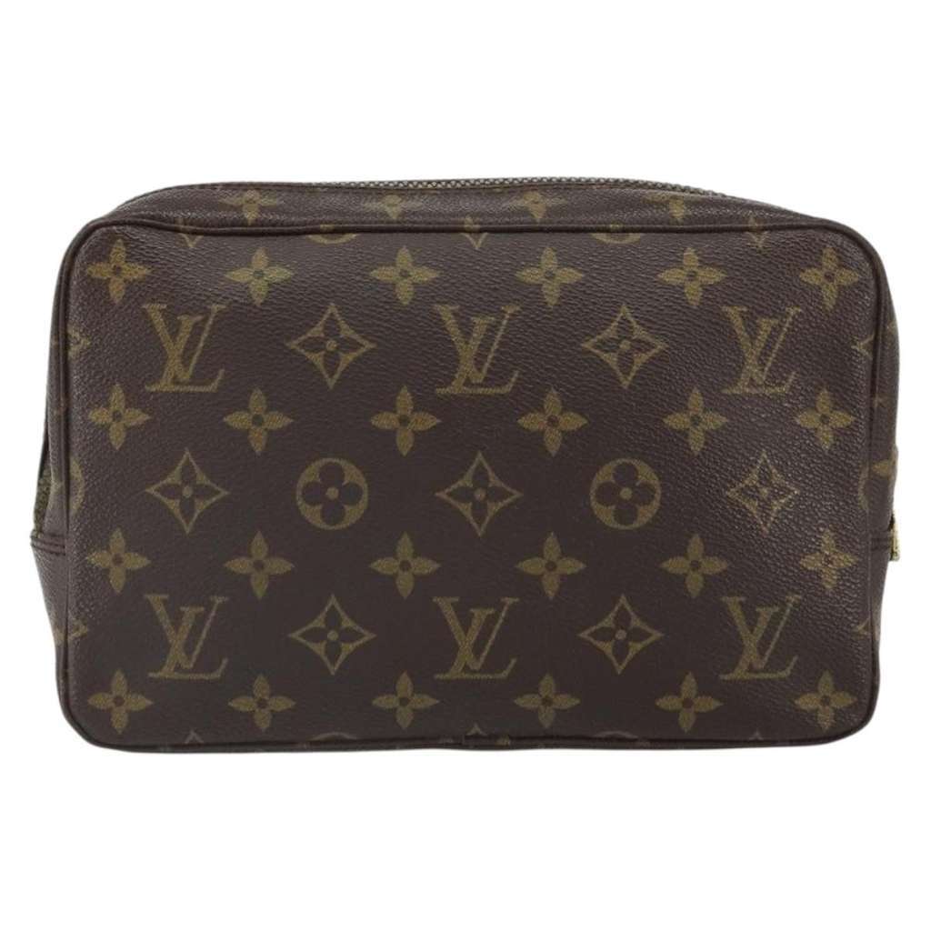 Louis Vuitton Trousse Toilette Brown Canvas Fair condition - Back View