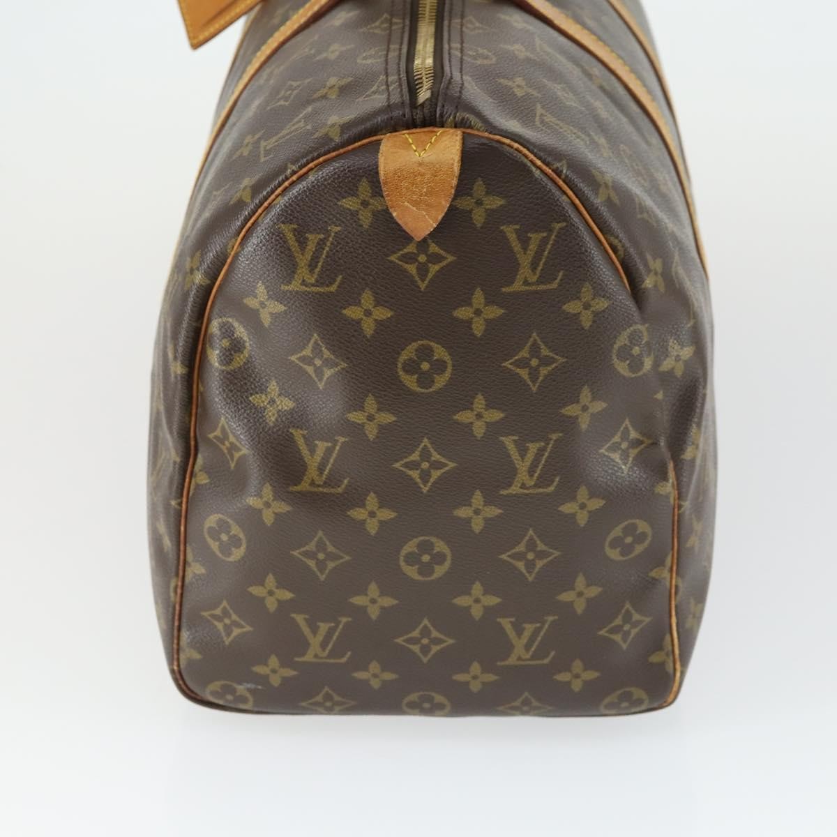 Louis Vuitton Keepall Bag Brown Canvas Fair condition - Inside View