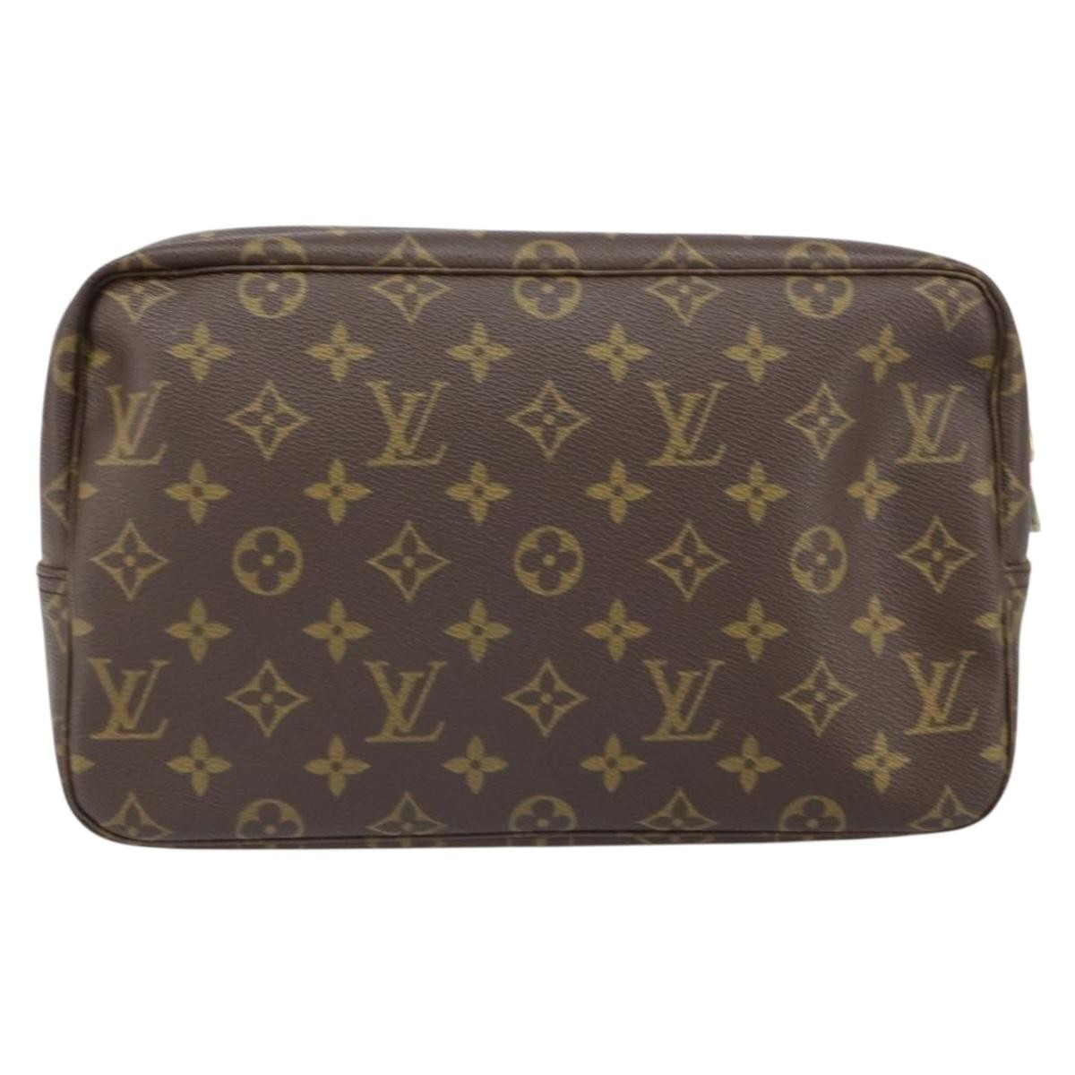 Louis Vuitton Trousse Toilette Brown Canvas Good condition - Back View