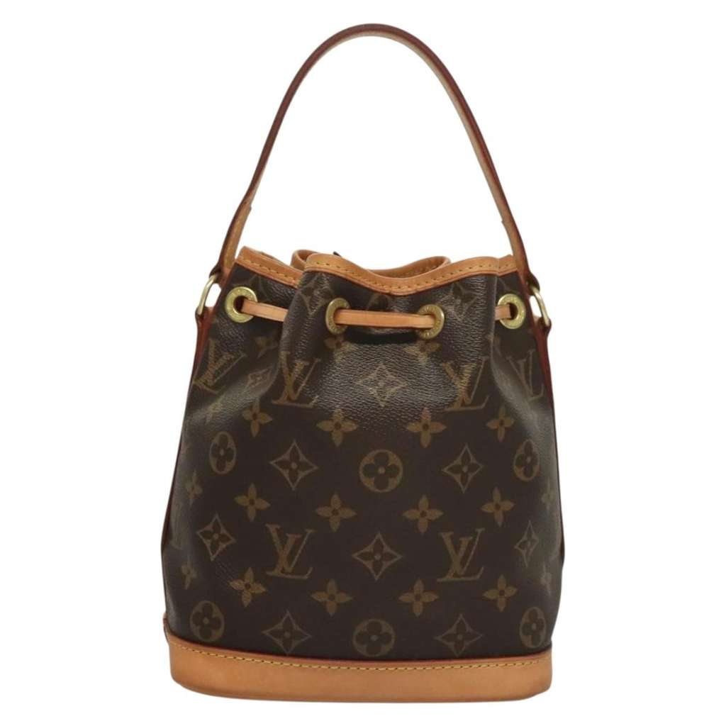 Louis Vuitton Noe Handbag Brown Canvas Good condition - Back View
