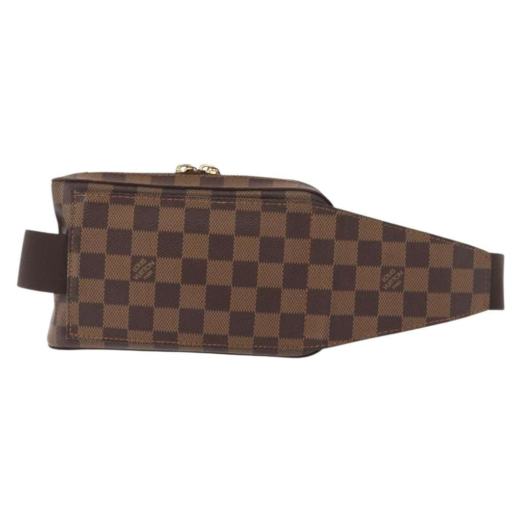 Louis Vuitton Geronimos Waist Bag Brown Canvas Good condition - Back View