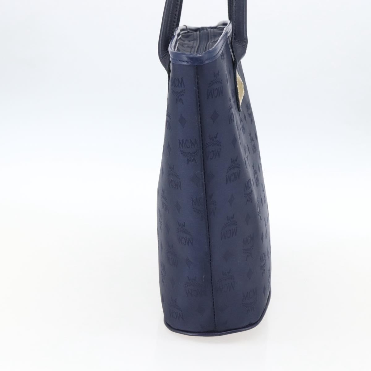 Mcm Vintage Visetos Tote bag Navy Good condition - Inside View