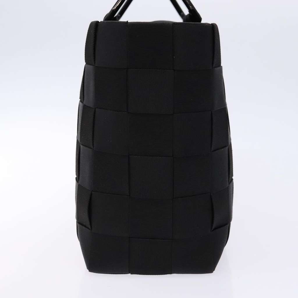 Salvatore Ferragamo Vintage Handbag Black Canvas Good condition - Model View