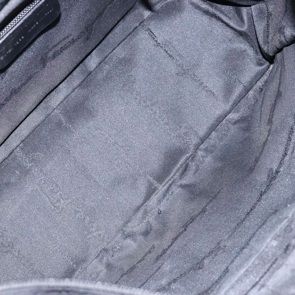 Salvatore Ferragamo Vintage Handbag Black Canvas Good condition - Box View