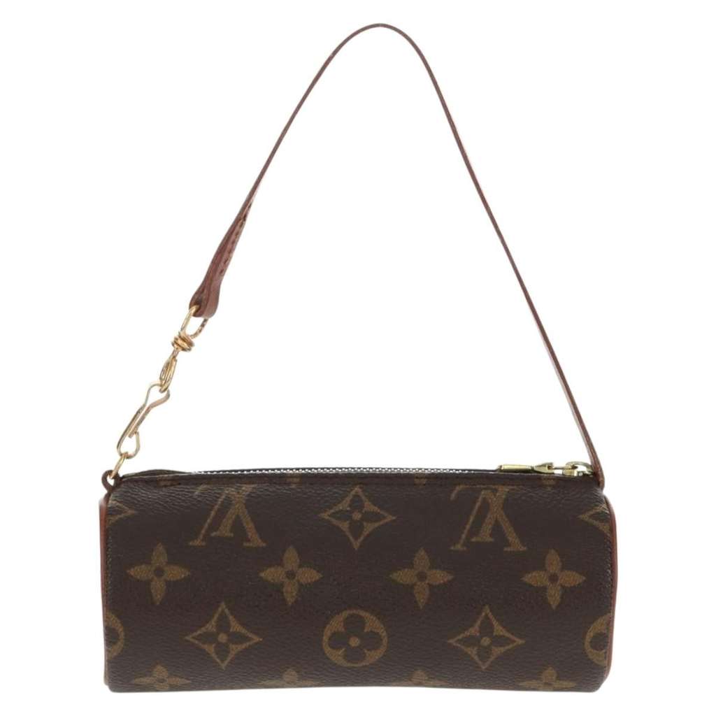Louis Vuitton Papillon Pochette Brown Canvas Good condition - Back View