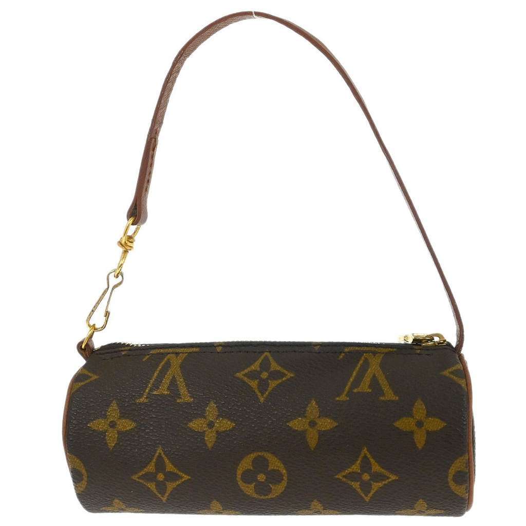 Louis Vuitton Papillon Pochette Brown Canvas Good condition - Back View