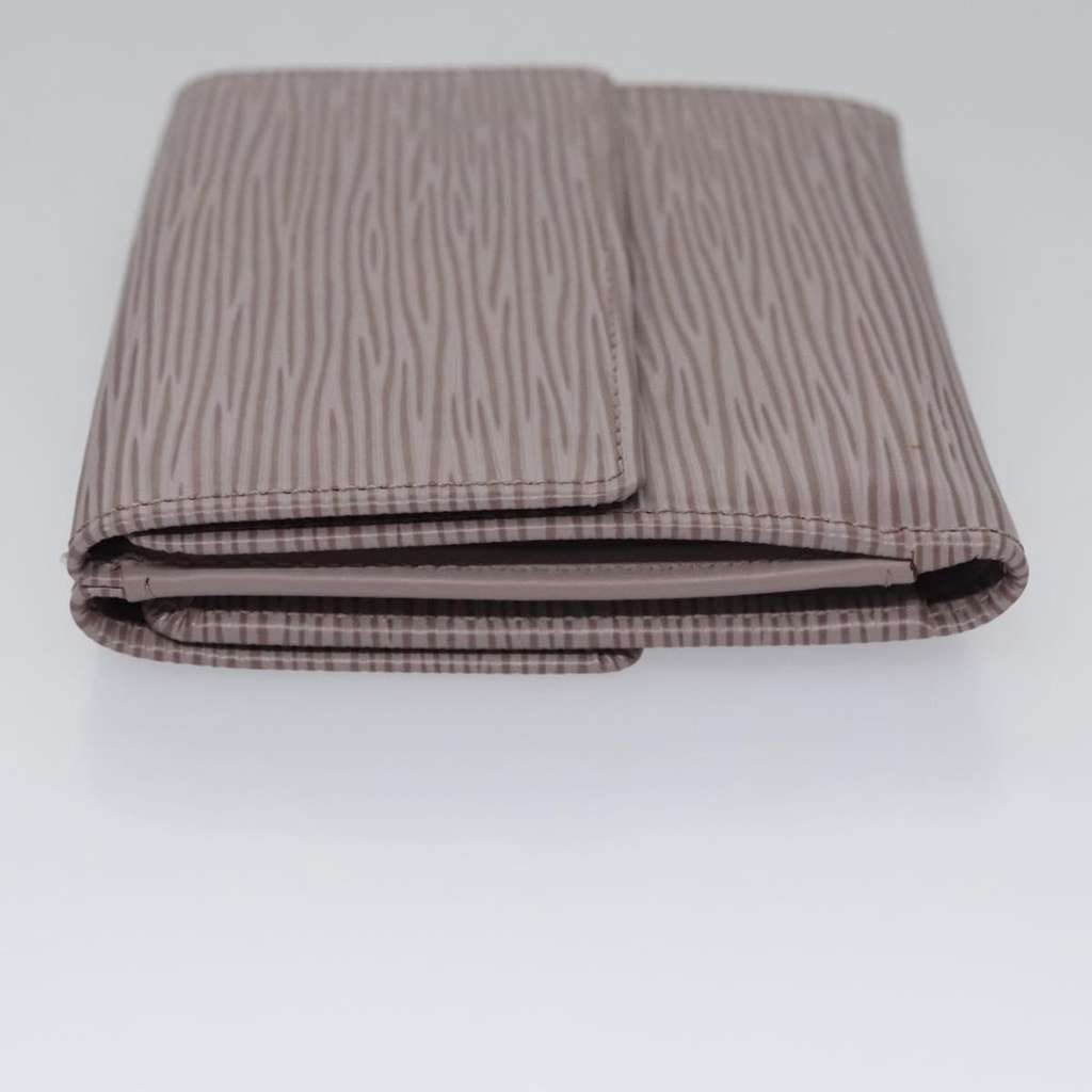 Louis Vuitton Elise Wallet Purple Leather Good condition - Model View