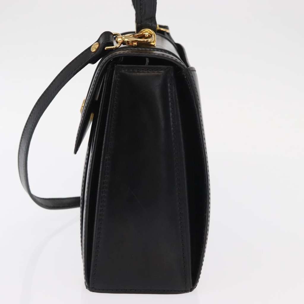 Bally Vintage Handbag Black Leather Good condition - Inside View