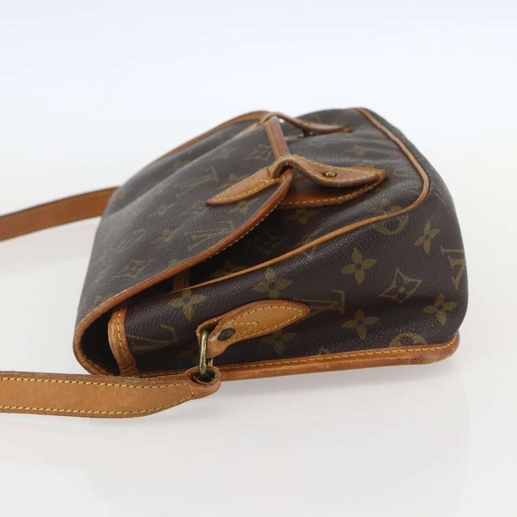 Louis Vuitton Sac Gibeciere Messenger Bag Brown Canvas Good condition - Inside View