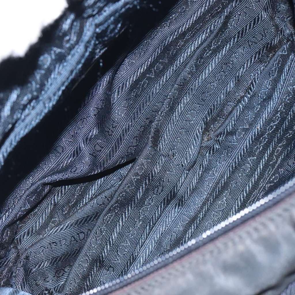 Prada Vintage Zip Handbag Black Good condition - Box View