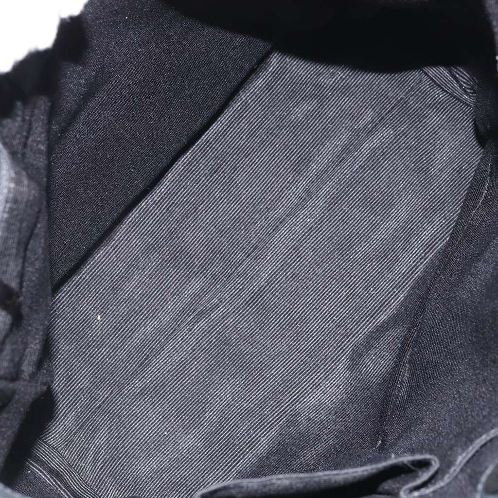 Salvatore Ferragamo Gancini Tote Navy Canvas Good condition - Box View