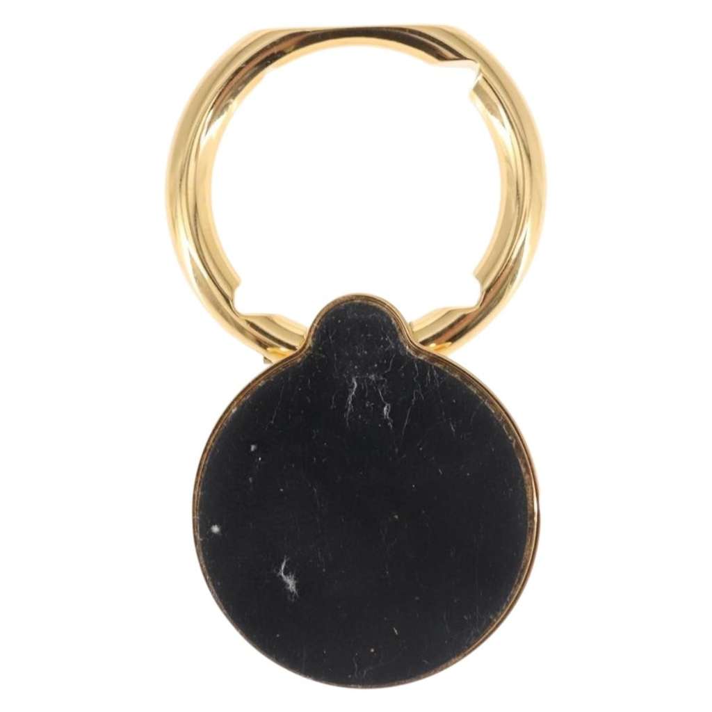Louis Vuitton Phone Ring Gold Metal Good condition - Back View