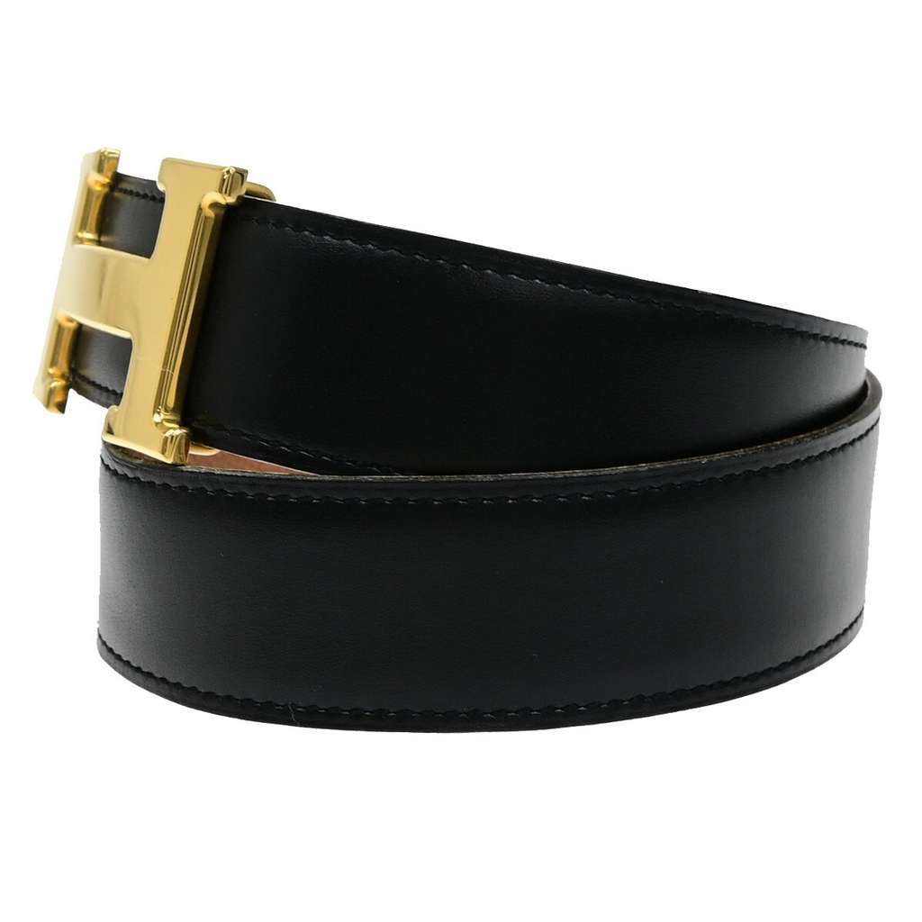 Hermès Constance Reversible Belt Black Leather Very good condition - Back View