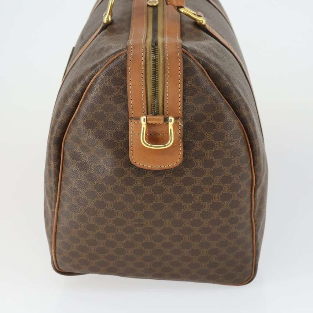 Celine Vintage Macadam Boston bag Brown Good condition - Inside View