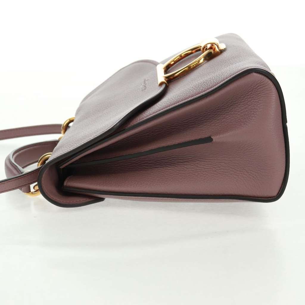 Salvatore Ferragamo Margot Satchel Purple Leather Good condition - Inside View