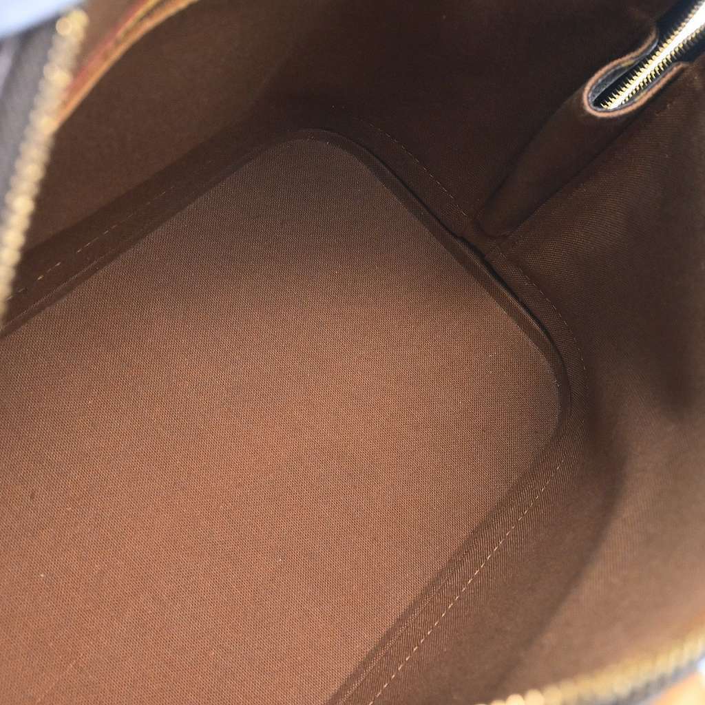 Louis Vuitton Alma Handbag Brown Canvas Good condition - Inside View
