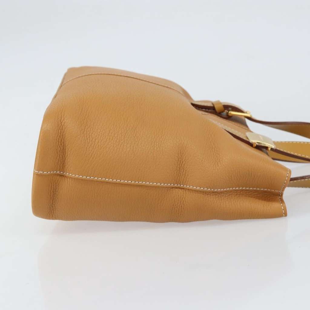 Burberry Vintage tote bag Beige Leather Good condition - Inside View